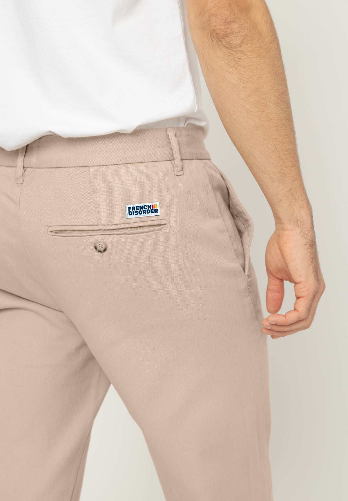 Pantalon ROSS Twill Taupe