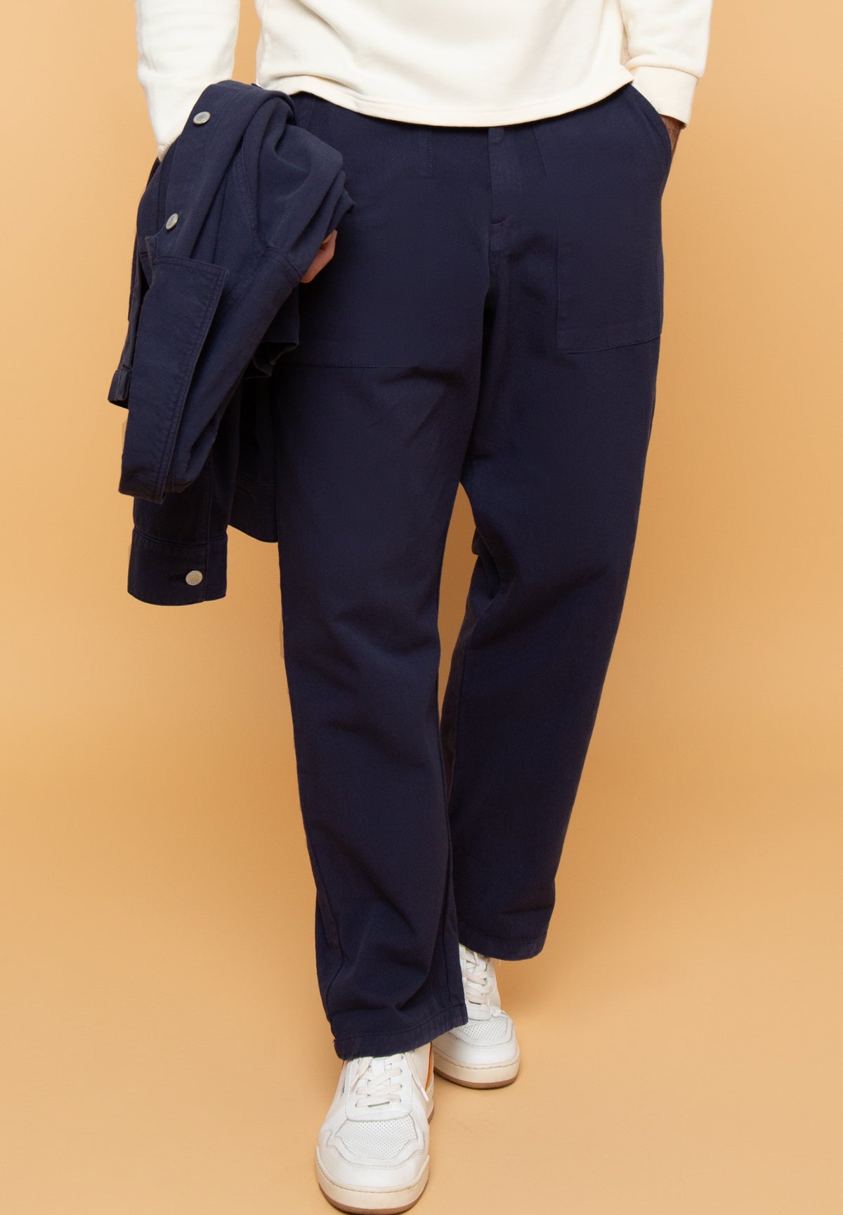 Pantalon ISAAC Twill Navy
