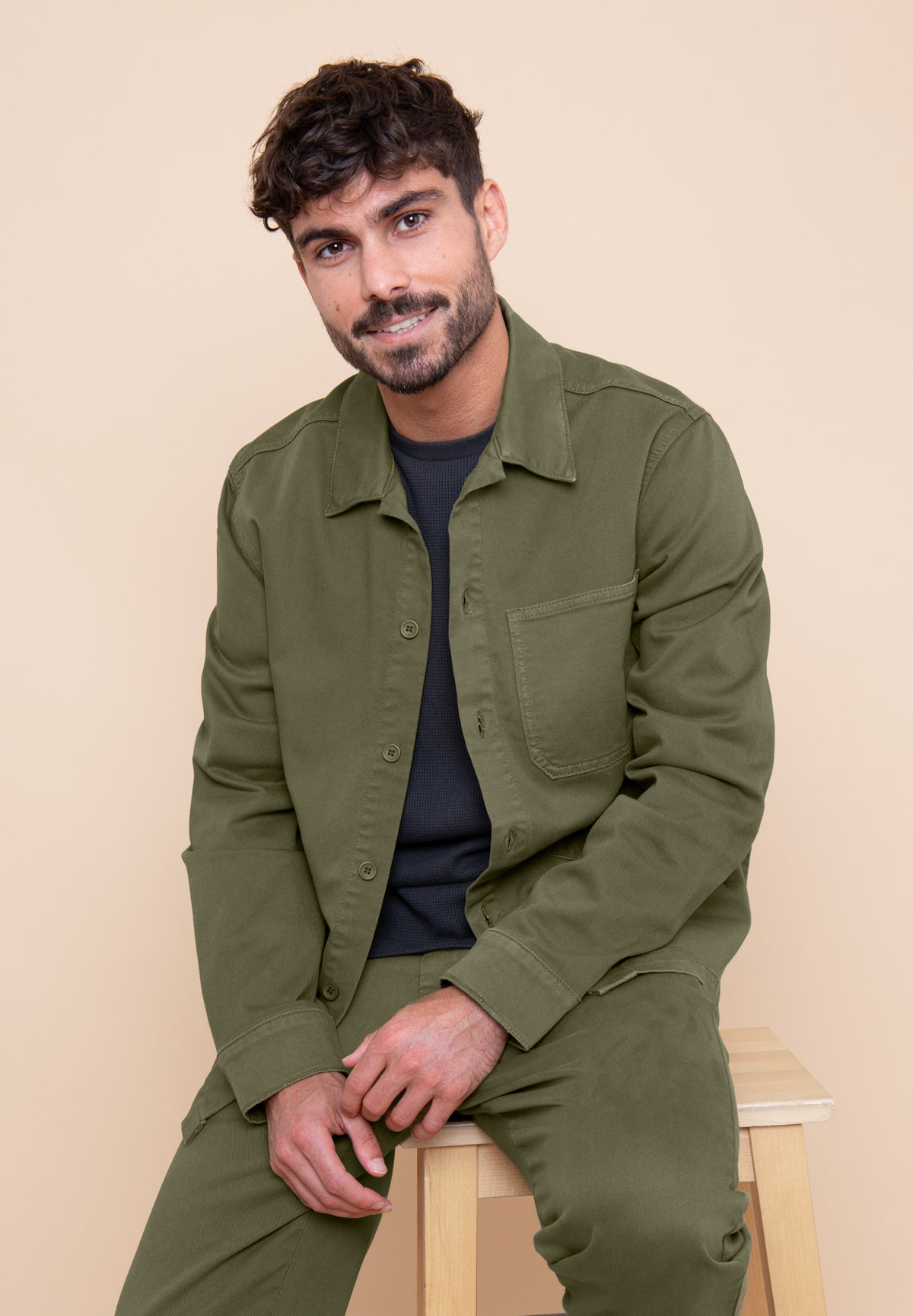Surchemise STEPH Twill Khaki