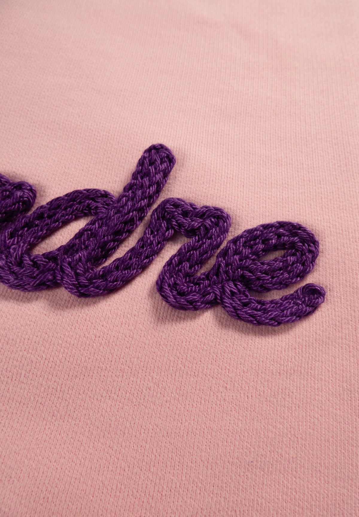 Sweatricotin Rosa LA MADRE Light Pink