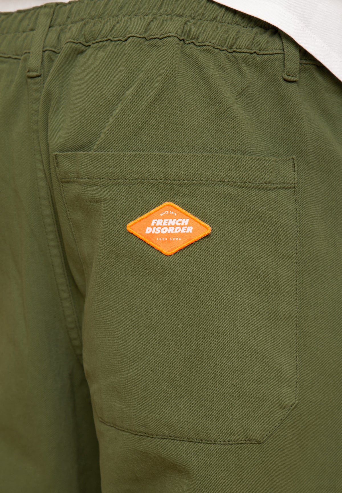 Trousers ISAAC Twill Khaki