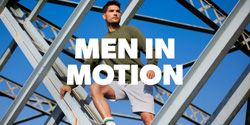 Men in motion